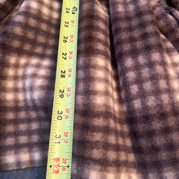 NWT: Maurice’s Large Plaid Wrap Coat - Picture 8 of 9